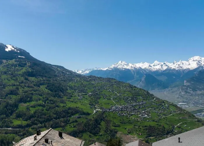 In With Pool Appartement Veysonnaz